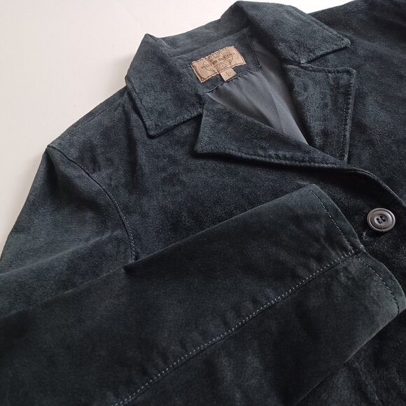 Skotts Vintage Washable Suede Leather Jacket - Picture 3 of 16